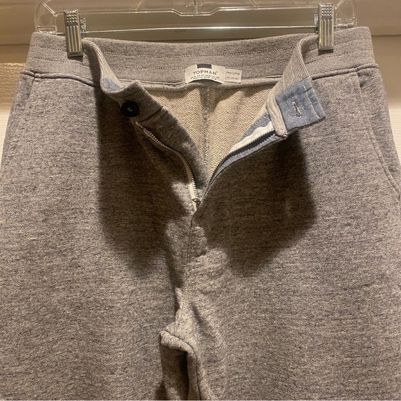 Topman Zip Fly Jogger Sweatpants Medium - Picture 4 of 10